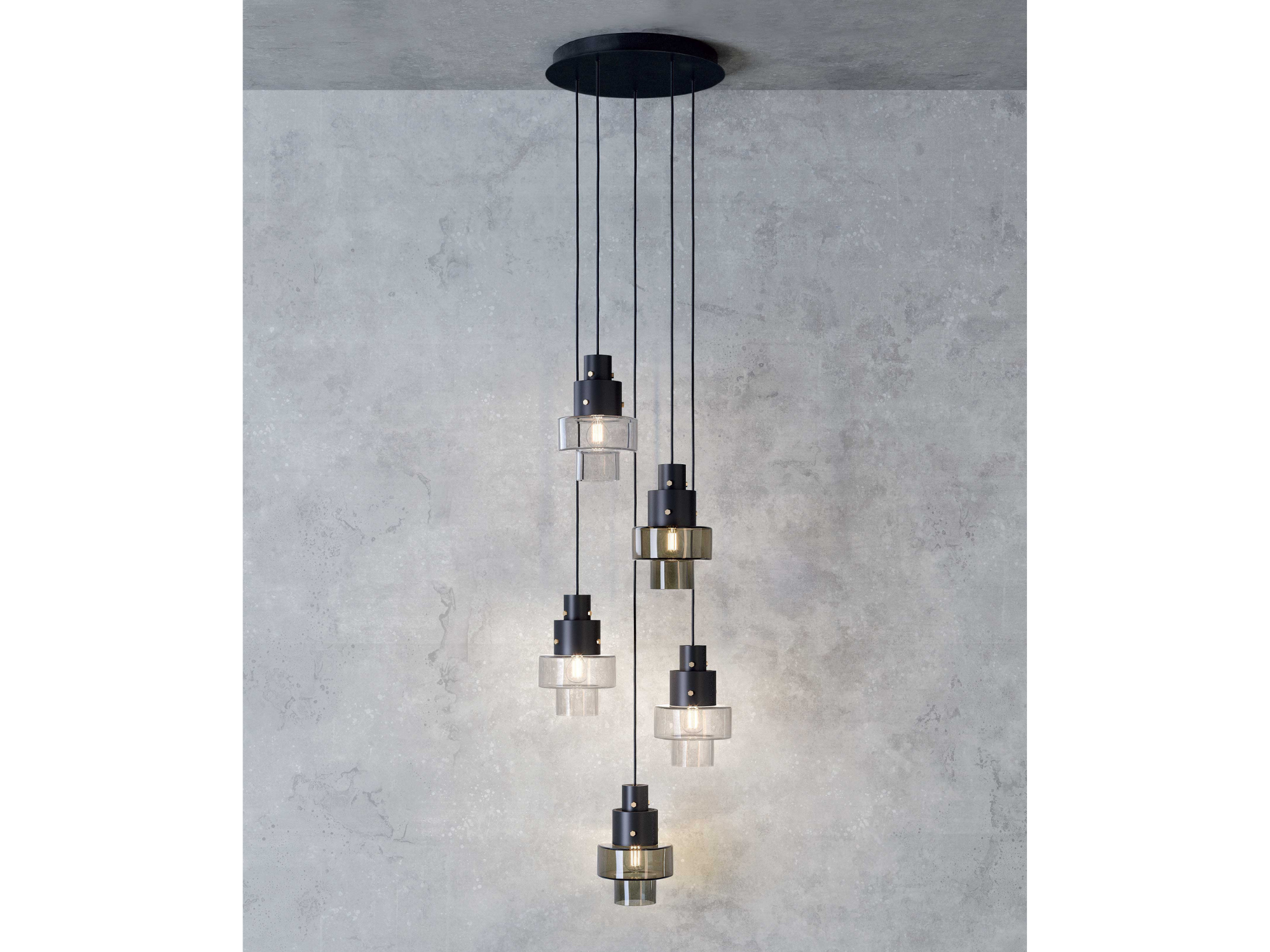 Cluster pendant deals light fixture